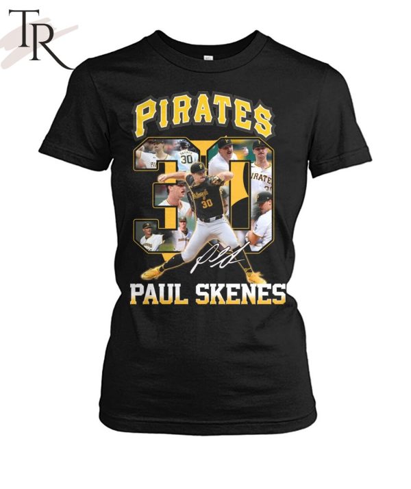 Pirates Paul Skenes Signature T-Shirt