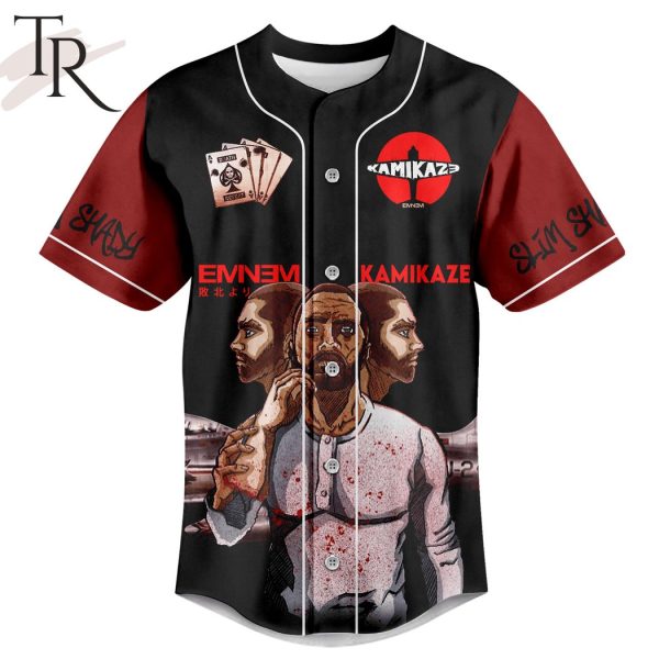 Eminem Kamikaze Baseball Jersey