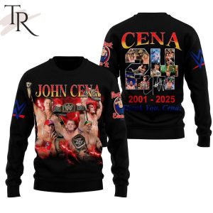 John Cena 2001-2025 Thank You, Cena Hoodie