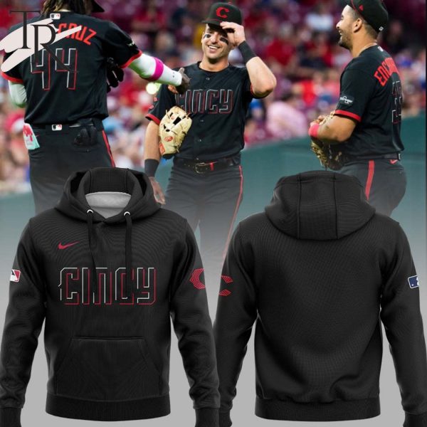 Cincinnati Reds Back in Cincy Hoodie, Longpants, Cap