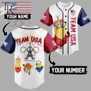 Olympic Paris 2024 Where Dreams Take Flight In The Spirit Of Unity Custom Baseball Jersey