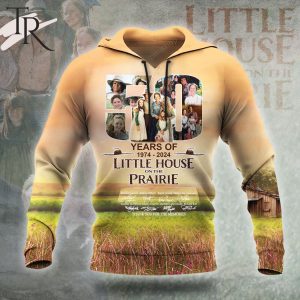 50 Years Of 1974-2024 Little House On The Prairie Thank You For The Memories Hoodie