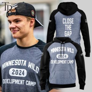 Minnesota Wild 2024 Development Camp Close The Gap Hoodie