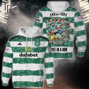 The Celtic Football Club Champions Again 2023-24 Hoodie