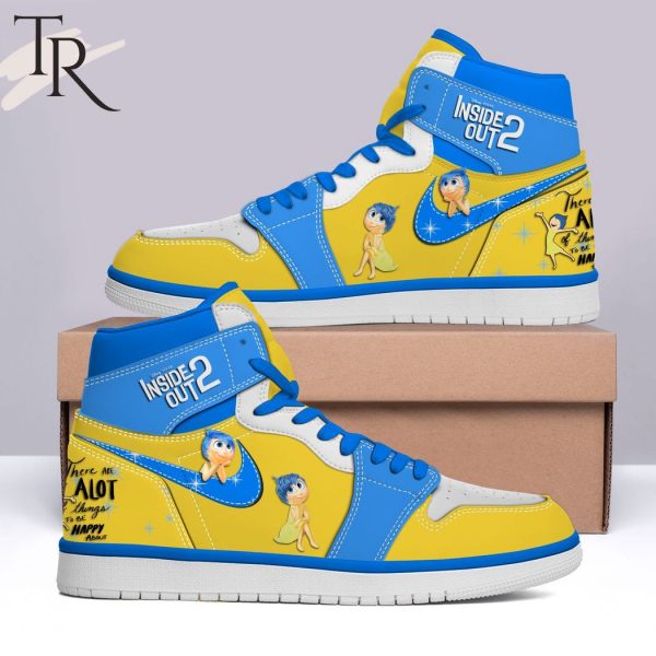 Inside Out 2 2024 Happy Air Jordan 1, High Top