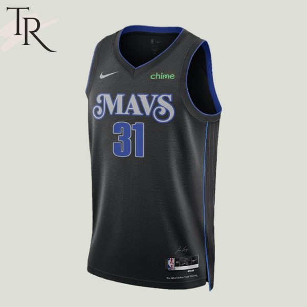 Dallas Mavericks Klay Thomson Jersey – Black