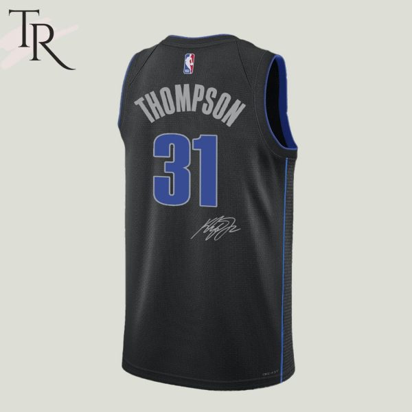 Dallas Mavericks Klay Thomson Jersey – Black