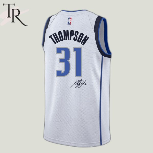 Dallas Mavericks Klay Thomson Jersey – White