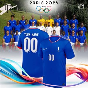 France Olympic Team 2024 Football New Jersey