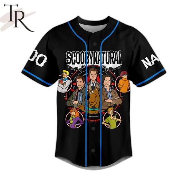 Scoobynatural Monster Hunting Just Got Real Serious Custom Baseball Jersey