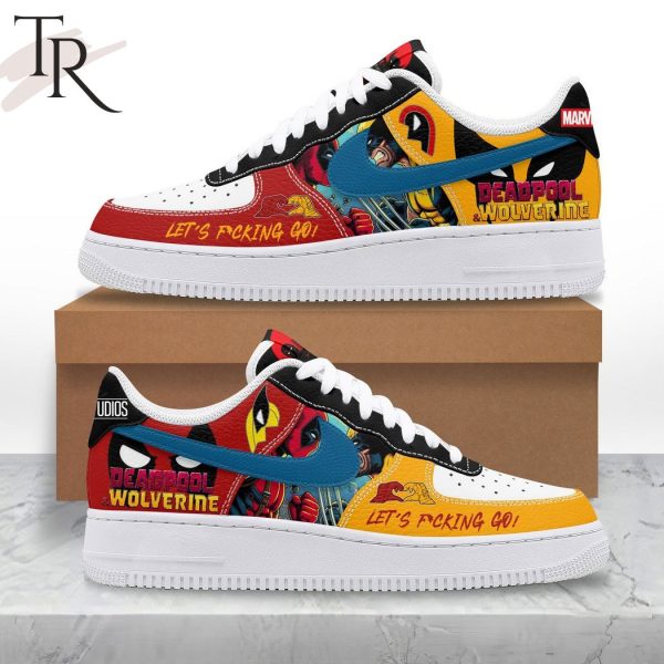 Deadpool & Wolverine Let’s Fucking Go Air Force 1 Sneaker