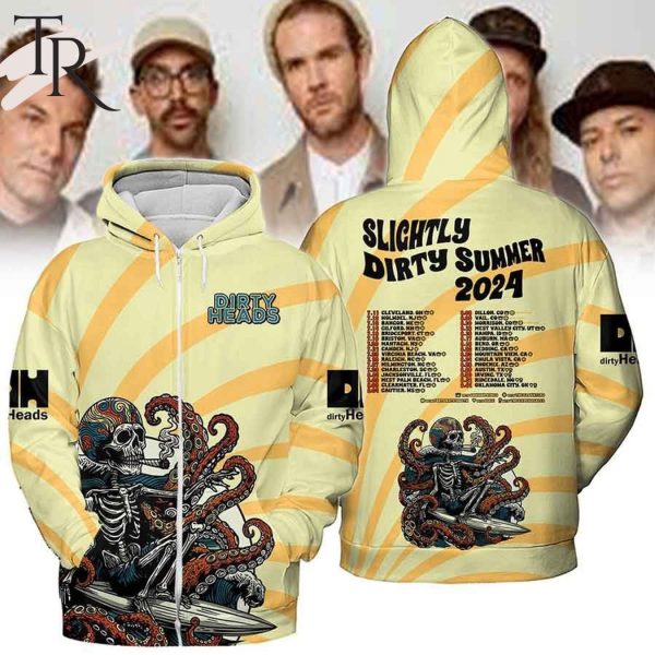 Dirty Heads Slightly Dirty Summer 2024 Hoodie