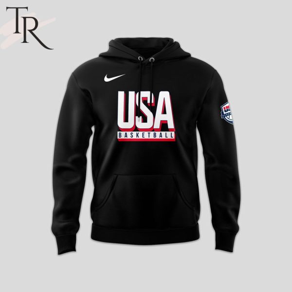 USA Basketball 2024 Hoodie – Black