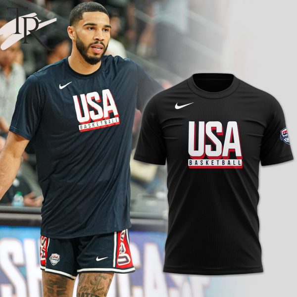 USA Basketball 2024 Hoodie – Black