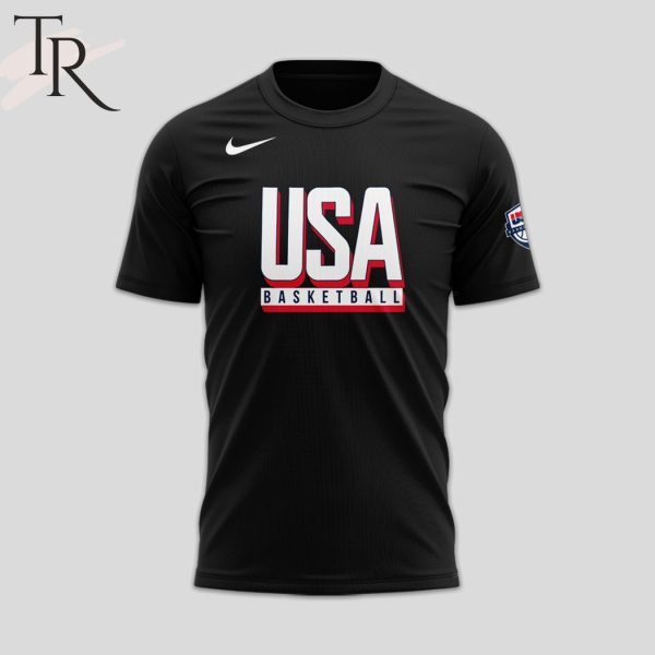 USA Basketball 2024 Hoodie – Black