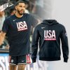 USA Basketball 2024 Hoodie – White