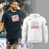 USA Basketball 2024 Hoodie – Navy