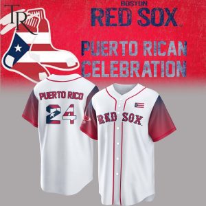 Boston Red Sox Puerto Rico Baseball Jersey