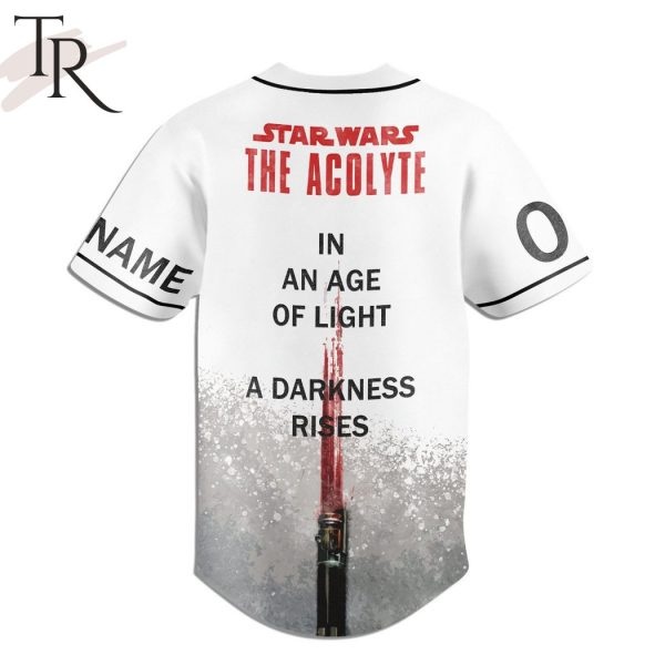 Star Wars The Acolyte Custom Baseball Jersey