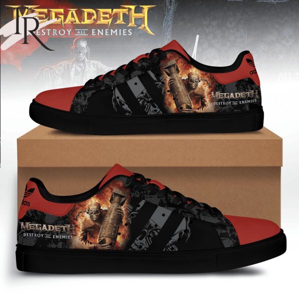 Megadeth Destroy All Enemies Stan Smith Shoes