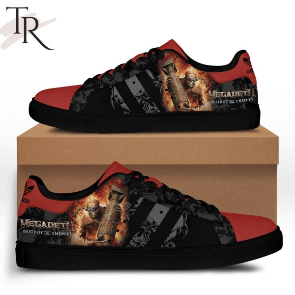 Megadeth Destroy All Enemies Stan Smith Shoes