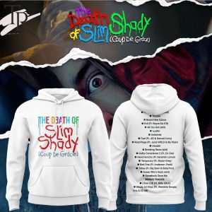 The Death of Slim Shady Coup De Grace Hoodie – White