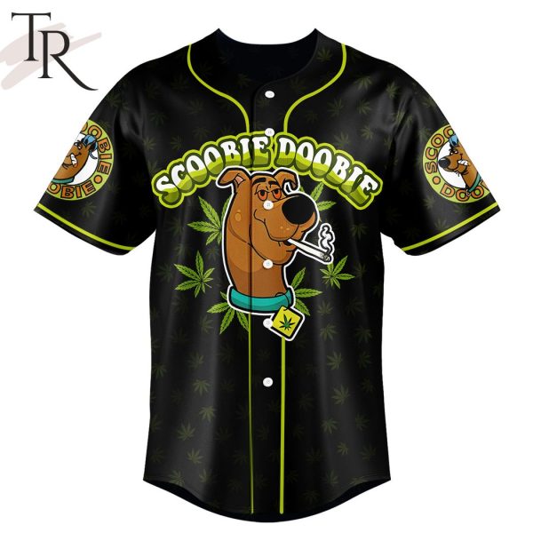 Puff Puff Pass Scooby A Doobie Baseball Jersey