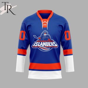 AHL Bridgeport Islanders Hockey Jersey 2024 – Blue