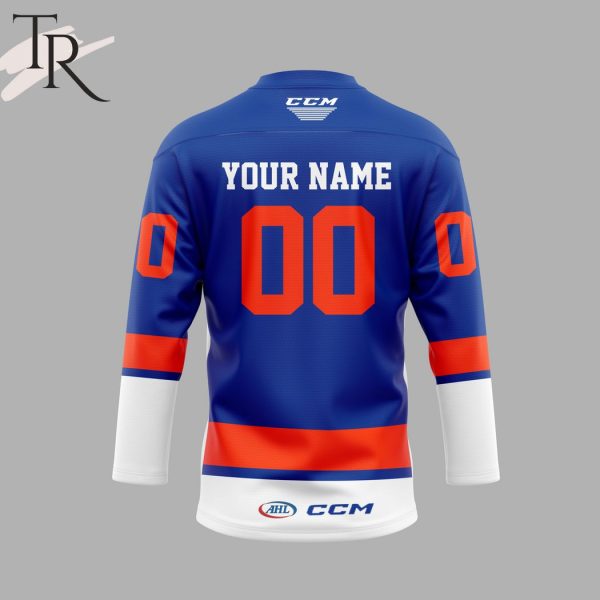 AHL Bridgeport Islanders Hockey Jersey 2024 – Blue