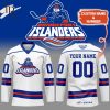 AHL Bridgeport Islanders Hockey Jersey 2024 – Blue