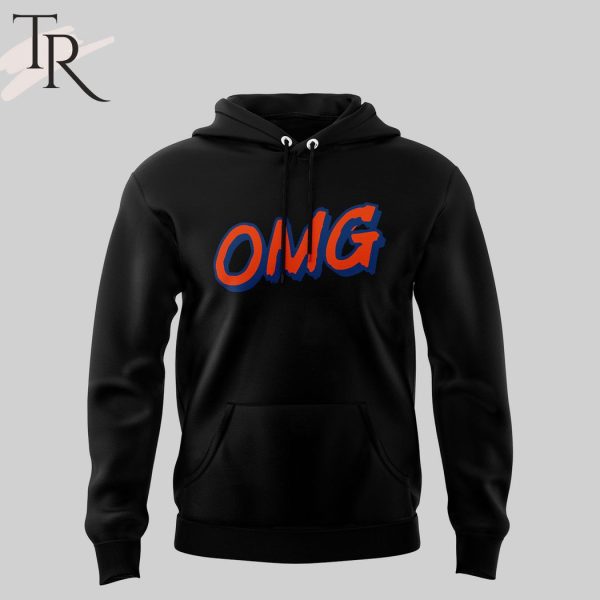 OMG New York Mets Black Hoodie