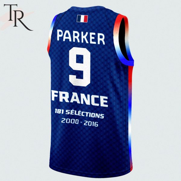 Tony Parker France 181 Selections 2000-2016 Baseball Jersey