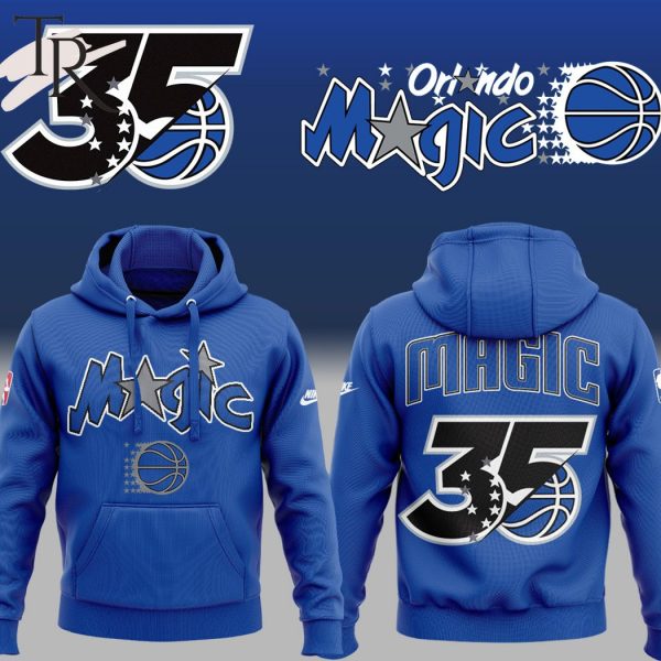 Orlando Magic 35th Anniversary Hoodie, Longpants, Cap