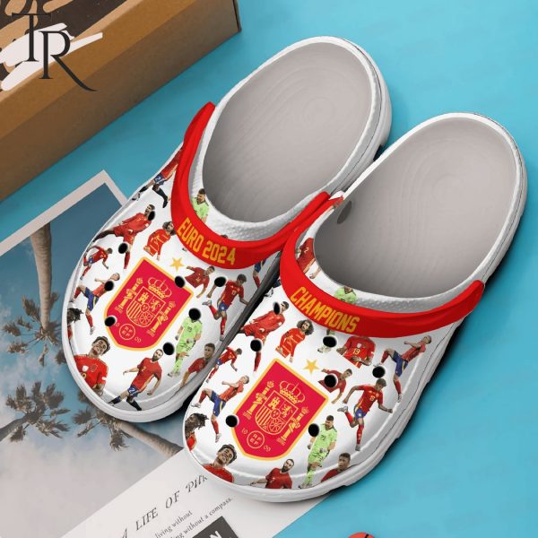 Spain Euro 2024 Champions Crocs