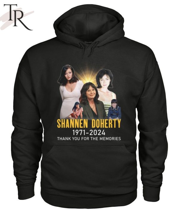 Shannen Doherty 1971-2024 Thank You For The Memories T-Shirt