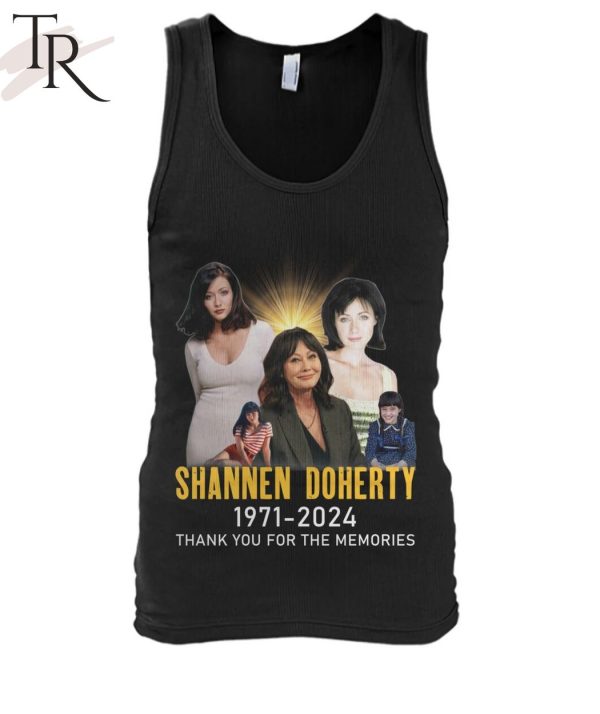 Shannen Doherty 1971-2024 Thank You For The Memories T-Shirt