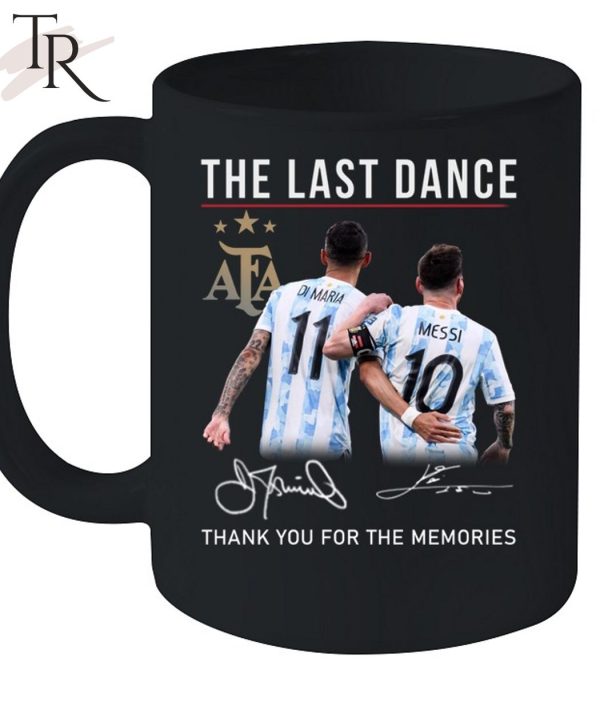 The Last Dance Messi & Di Maria Thank You For The Memories T-Shirt