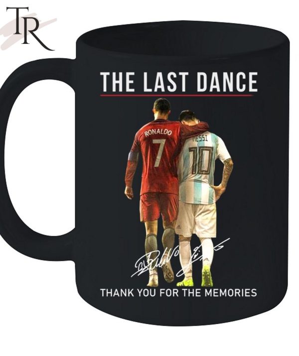 The Last Dance Messi & Ronaldo Thank You For The Memories T-Shirt