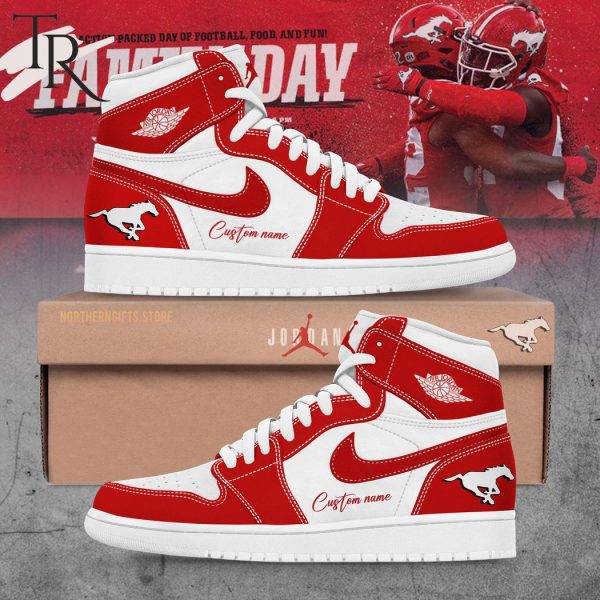 Calgary Stampeders Family Day Air Jordan 1, High Top