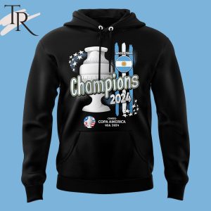 Argentina 2024 Back To Back Copa America Campeones Hoodie