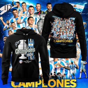 Argentina 2024 Back To Back Copa America Campeones Hoodie