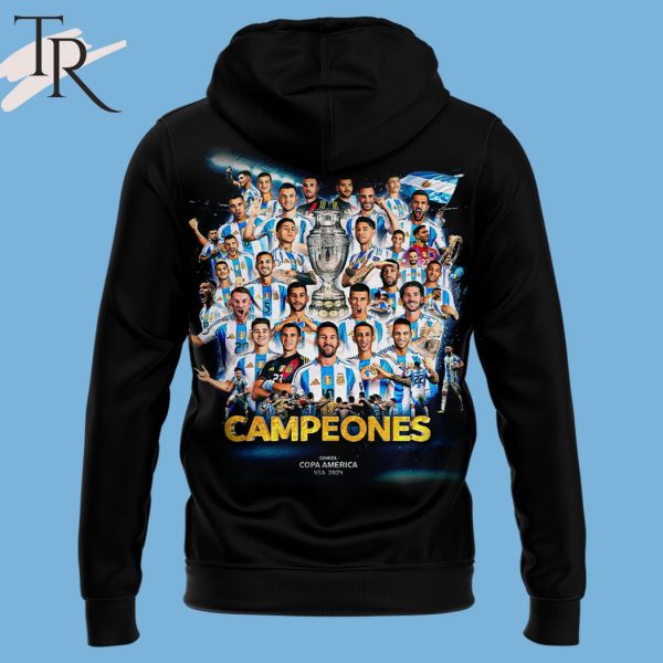 Argentina Copa America 2024 Campeones Hoodie