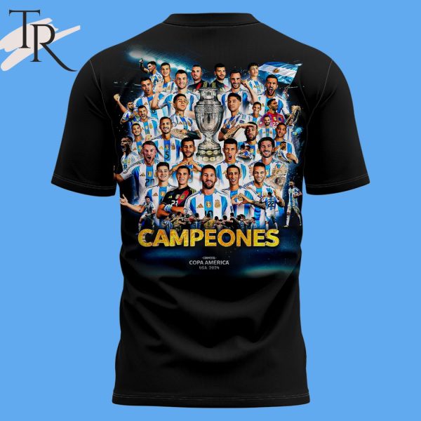 Argentina Copa America 2024 Campeones Hoodie