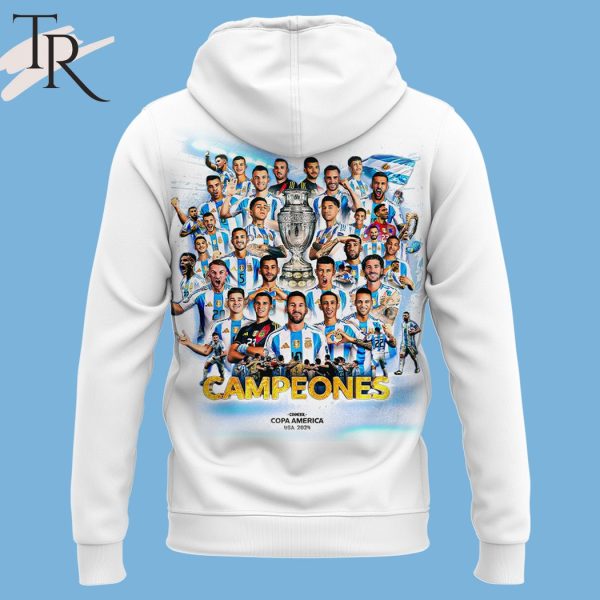 Copa America Campeones 2024 Argentina Hoodie