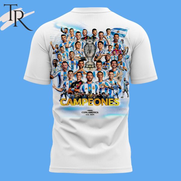 Copa America Campeones 2024 Argentina Hoodie