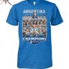 Argentina 2024 Copa America Champions T-Shirt