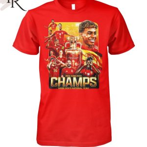 UEFA Euro 2024 Champs Spain Men’s National Team T-Shirt
