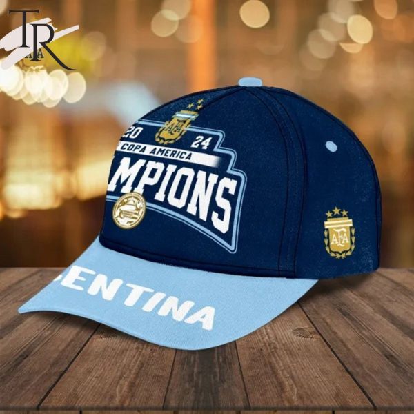 2024 Copa America Champions Argentina Cap