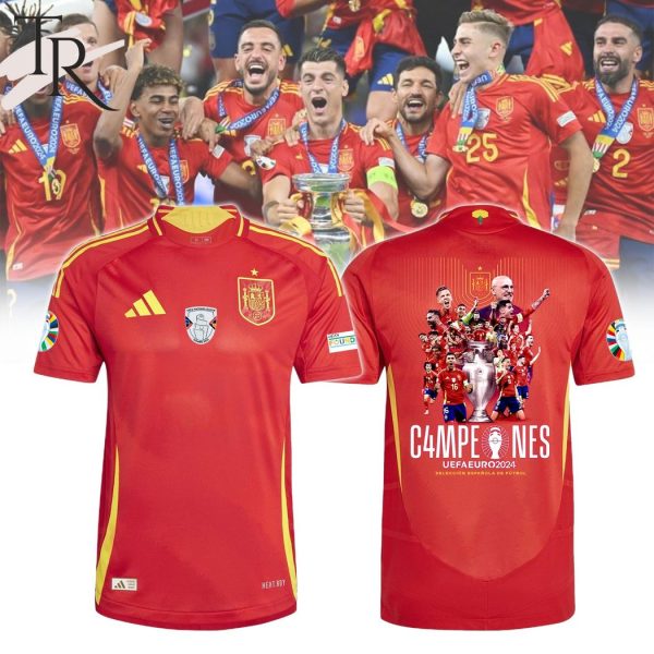 Campeones UEFA Euro 2024 Seleccion Espanola De Futbol Jersey