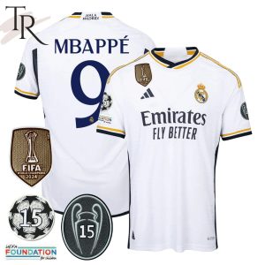 Men’s Real Madrid Mbappe 24-25 Football Jersey